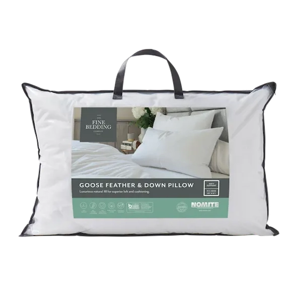 The Fine Bedding Company Goose Feather And Down Pillow